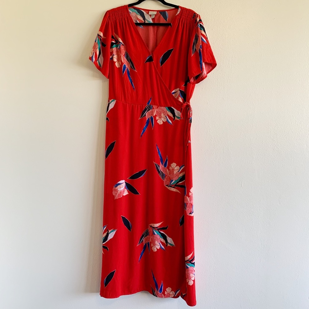 💙 2/15 a new day Floral Maxi Dress